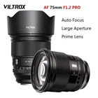 Viltrox 75mm F1.2 Pro Level Autofocus Lens for Sony E-Mount Mirrorless Cameras