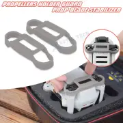 2 Gray Soft Silicone Propeller Strap Fix Holder For DJI Mavic Mini 2 SE Drone