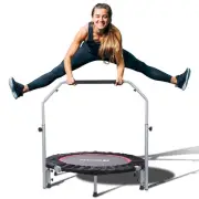 BCAN 40/48" Foldable Mini Trampoline Max Load 330lbs/440lbs Fitness Rebounder...