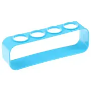 Plastic Test Tube Rack 4 Holes Holder Support Lab Test Tube Stand Shelf 29Y=t=