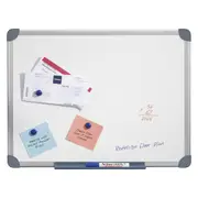 Quartet Basics 90x150cm Dry-Erase Magnetic Whiteboard w/ Marker/Pen Tray White