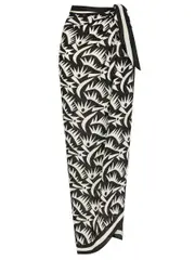 Matteau | Silk Sarong in Palmetto | The UNDONE