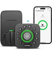 ULTRALOQ U-Bolt Pro WiFi Smart Lock App Fingerprint Key Keypad Deadbolt