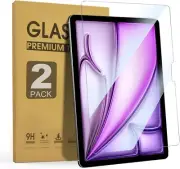 2 Pack Screen Protector for iPad Air 11 Inch (M2) 2024 New with Anti Blue Light