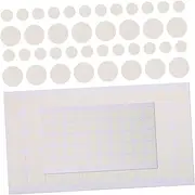 Parliky Double Sided Acrylic Dots Stickers 200pcs No Trace Adhesive for Easy Wall Mounting