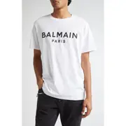 Balmain Logo Graphic T-Shirt