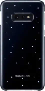 Samsung Galaxy S10e LED Back Cover Case – Black | Genuine Samsung Accessory