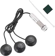 Pickup Piezo Transducer, 6.35mm Pickup Piezo with 3 Transducer, Pickup Wiring Kit for Acoustic Guitar Ukulele Mandolin Instruments