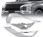 For 2022-2024 Mitsubishi Outlander Left Front Bumper Chrome Molding Trim Strip