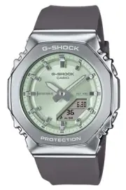 Casio G-Shock Classic Women's Watch Grey/Light Green GM-S2110-3AER
