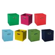 Linen Hanging Filing Storage Box File and Folders Storage Box