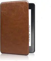 CCOO All-New Case Fits Amazon Kindle Paperwhite [ 7th/6th/5th Generation, 2015/2013/2012 Release,6 ], Premium Hand Strap Grip PU Cover, Auto Sleep/Wake