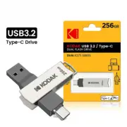 USB3.2 Type C Flash Drive 256GB 32GB High Speed Dual Memory Stick For Laptop New