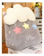 [SOGA] Grey Cute Star Cloud Cushion in Grey
