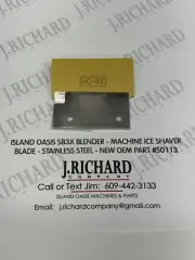 ISLAND OASIS - SB3X BLENDER MACHINE ICE SHAVER BLADE - OEM PART #50113