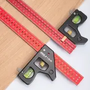 Small Size For Amateur DIYers Angle Ruler Aluminum Alloy Scale Locator