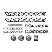 Mongoose - 1998 Menace for blue frame - Decal set - old school bmx
