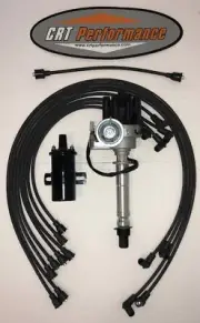 SB Chevy SBC Small Cap H.E.I HEI FEMALE Distributor Kit W/ USA Wires + 45K Coil