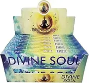 Divine Soul Bulk Natural Incense by New Moon Aromas (12 Packs of 15 Grams) Total 120+ Incense Sticks…