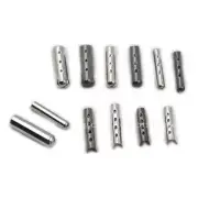 Shoelace end tip Bullet replacement Aglet 3 style 5/8" 3/4" 16mm 20mm Metal