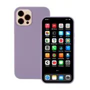 iPhone 12 Pro Max Compatible Case Cover with Premium Silicone - Purple