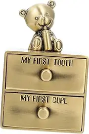 LIFKOME 1Pc Teeth Organizer Deciduous Tooth Holder for Hair and Teeth Storage Cute Keepsake Box for Fetal Memories Shower Present