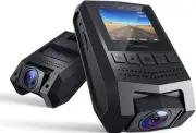 Dash Cam Front And Rear 1080P Car Dash Camera with 1.5" LCD Screen Dash Cam