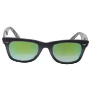 Ray Ban RB 2140 1199-4J Wayfarer - Grey Black-Green Gradient Flash by Ray Ban...