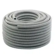 Flexible PVC Conduit Pipe Electrical Corrugated Conduit 20mm D 25m Roll
