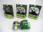 FOUR Logitech Cordless Precision Controllers for XBOX - FACTORY SEALED RARE!!!