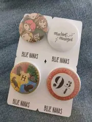 Harry Potter Badge/Button/Pin Set, Birthday, Fun Gifts