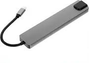 1Pc Computer Docking Station USB hubs Computer Converter USB Docking Station Type- Adapter Practical USB Converter USB Adapter Computers laptops USB a hub Plastic Monitor Notebook