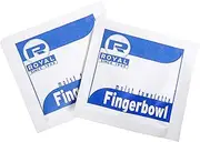 Royal Moist Wet Wipe Towelette, Individually Wrapped, Package of 1000