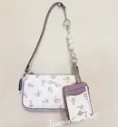NWT Coach Nolita 19 With Floral Print CAL24+card case CAU43 bundle