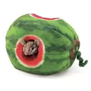 NEW PLUSH SOFT TOY Folkmanis 3128 Chipmunk in Watermelon Full Body Hand Puppet