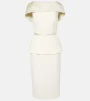 [Safiyaa] Safiyaa Rella midi dress AU 8 beige