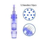 Replaceable 12 Pin For Microneedling Pen Cartridges 10 Pcs Skin Needles