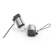 AWEI A11 Type-C Male to iP Female / iP Male to Type-C Female Adapter Converter for Phone Laptop Computer