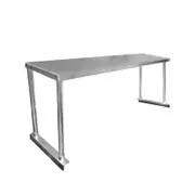 Modular Systems Single Tier Workbench Overshelf - 1500mm W x 300mm D x 450mm H