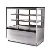 Atosa 290L Free-Standing Square Cake Showcase - 900mm DF097F - DF097F-SM
