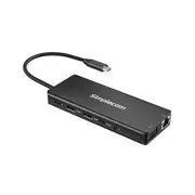 Simplecom Chn613 Usb C 13In1 Multiport Docking Station Dual Hdmi Vga