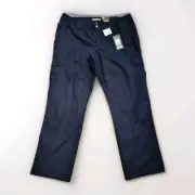 5.11 Tactical Women Relaxed Fit Taclite Pro Ripstop Black Cargo Pants 20 Regular