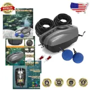 Durable Pond Aerator Kit with Air Stones & Tubing for Healthy Aquatic Ecosystems