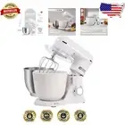Matte Finish Stand Mixer with 4.5QT and 5QT Bowls - Ideal for Mixing and Baking