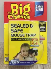 The Big Cheese Seal & Safe Mouse Trap 71030, Pre Baited Ready For Use.