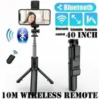 Selfie Stick Tripod Bluetooth Wireless Remote Stand For iPhone 13 14 15 16