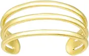 [JewelryWeb] 14k Gold Yellow Finish 6.5mm Polished toe ring-toe ring for Women