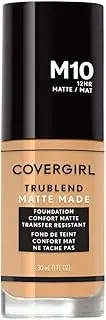 Covergirl Trublend Matte Made Liquid Foundation, M10 Golden Natural, 30 ml