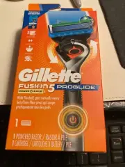 GILLETTE FUSION Proglide Power Flexball Razor Shaver fit ProshieldBlade &Refill
