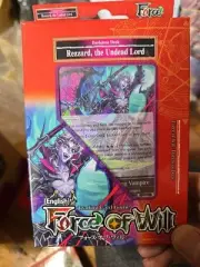 Force of Will: Darkness Deck Rezzard, The Undead Lord Trading Card Game New